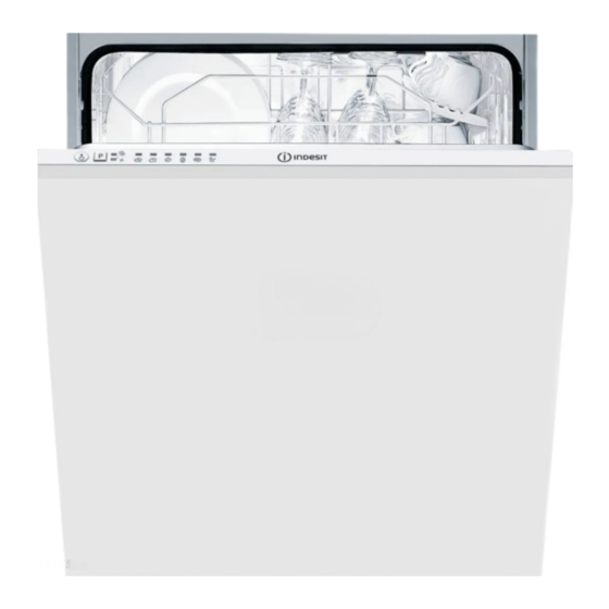 Indesit DIF 26 Operating Instructions Manual