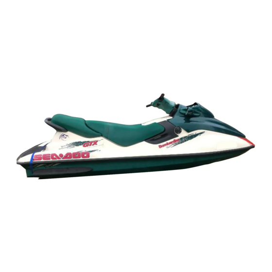 SeaDoo GSX 5620 Manual