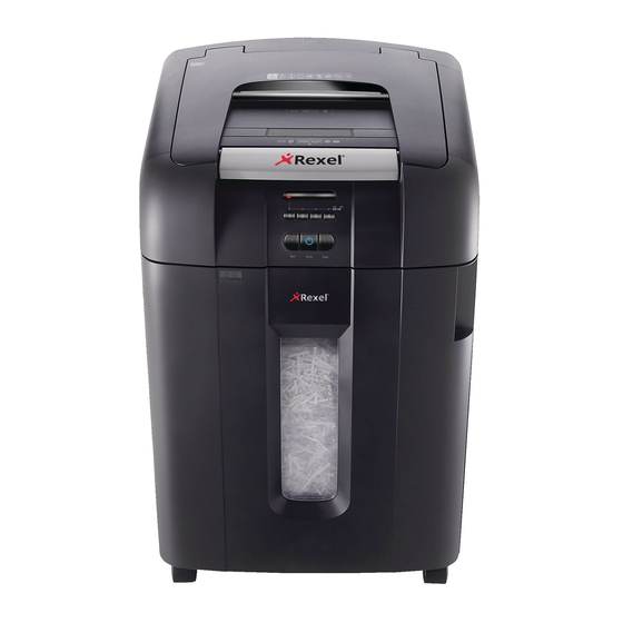 Rexel AUTO+ 500X Start Here Manual