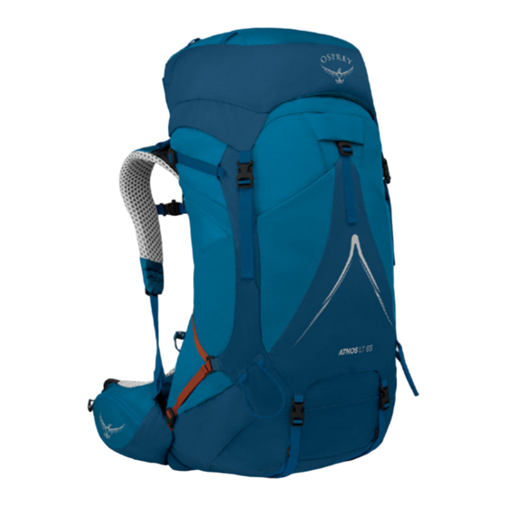 Osprey AURA AG LT Series Owner's Manual