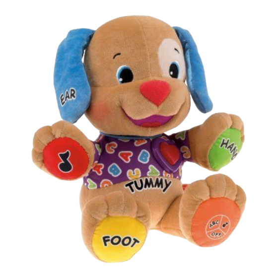 Fisher-Price Laugh & Learn Love To Play Learning Puppy Instructions Manual