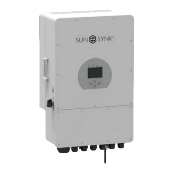 SunSynk SYNK-8K-SG04LP3 Installer Manual