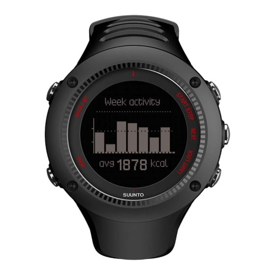 Suunto AMBIT3 RUN 2.4 User Manual