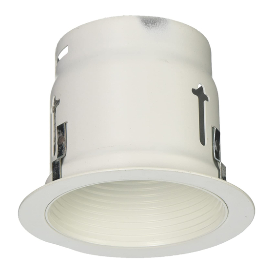 Lightolier REFLECTOR TRIM Instructions