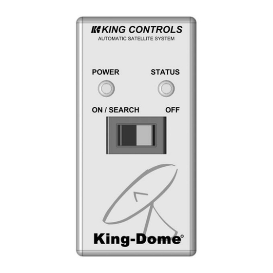 User Manuals: King Controls 9702 Satellite TV System