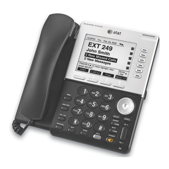 User Manuals: Synapse SB67035 Business Phone