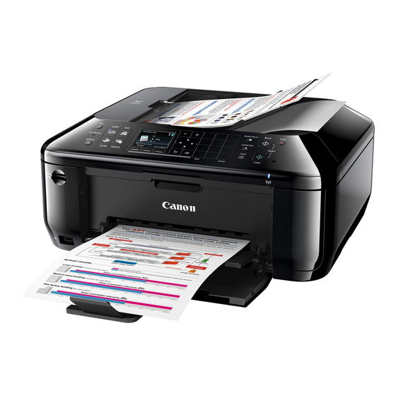 Canon MX512 Setting Up