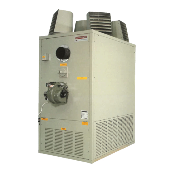 Powrmatic CA-G series Installation Instructions Manual