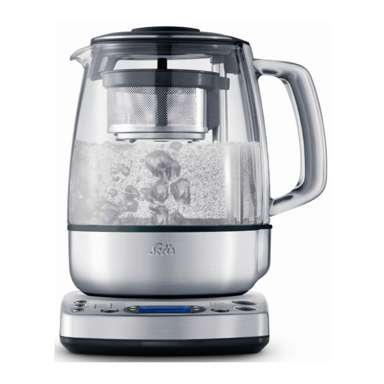 User Manuals: Solis 585 Tea Maker