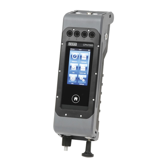 WIKA CPH7000 Operating Instructions Manual