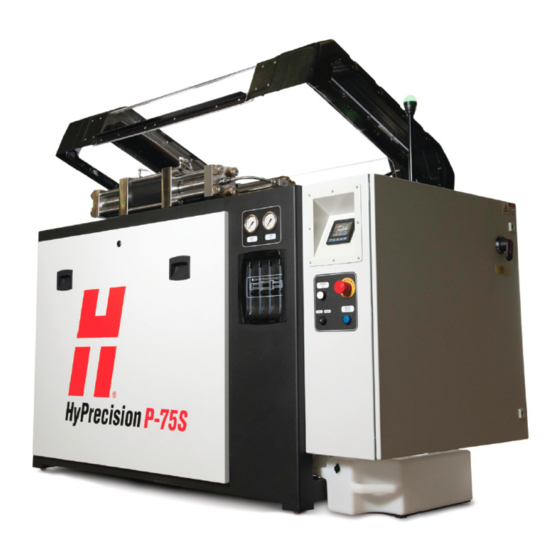 Hypertherm HyPrecision Predictive P-15 Operator's Manual