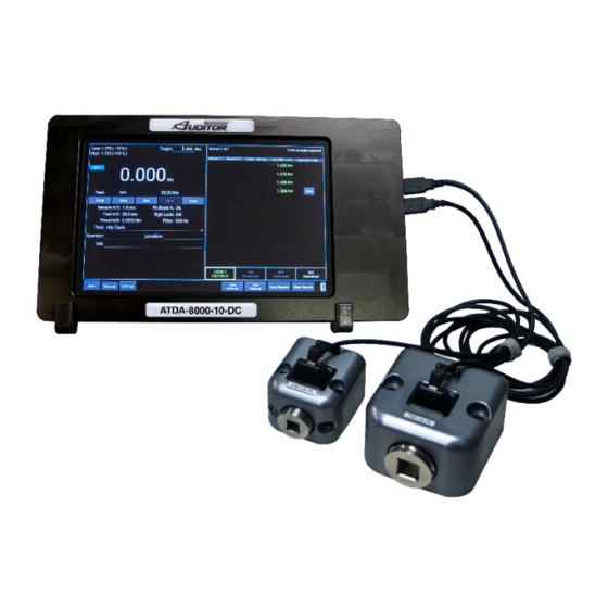 Aimco AUDITOR ATDA-8000 Series Analyzer Manuals