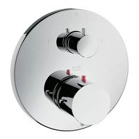 Hans Grohe AXOR Uno 3872 Series Manual