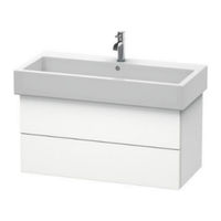 DURAVIT Delos DL 6321 Installation Instructions Manual