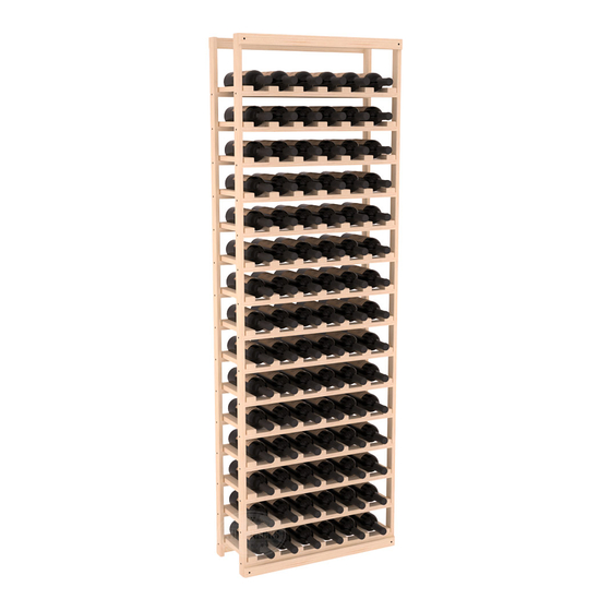 Wine racks America Baker Style Kit Assembly Manual