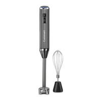 Cuisinart EVOLUTIONX CORDLESS RHB-100C Instruction/Recipe Booklet