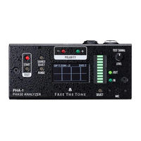 Free The Tone PHA-1 Owner's Manual