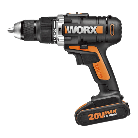 Worx WX372 Original Instructions Manual