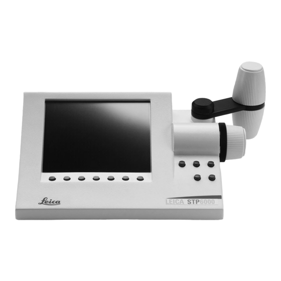 Leica STP6000 Operating Manual