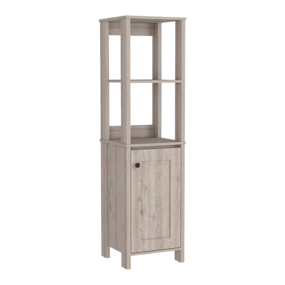TUHOME Furniture ST. CLAIRE Assembly Instructions Manual