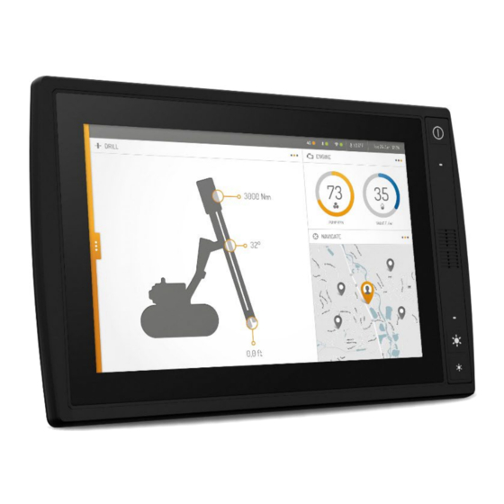 User Manuals: crosscontrol CCpilot X1400 Display