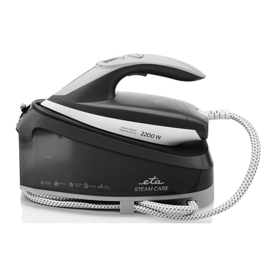 eta Steam Care 2290 Manuals