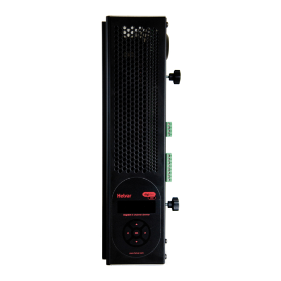HELVAR 458 DIM8 Installation And User Manual