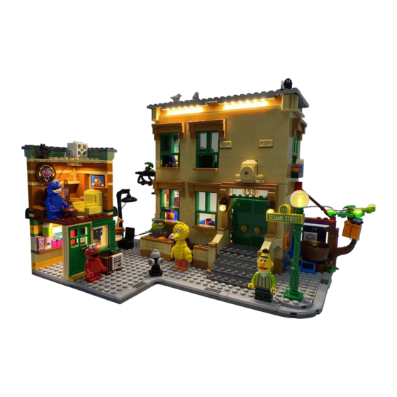 LIGHT MY BRICKS 123 Sesame Street 21324 Light Kit Installation Manual