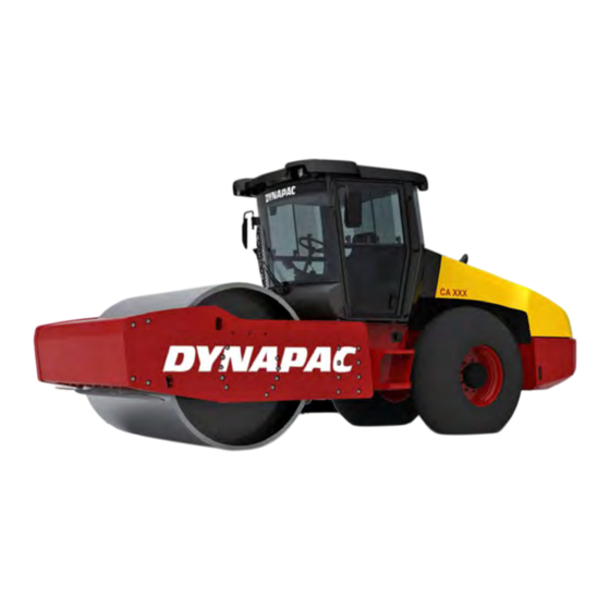 Atlas Copco DYNAPAC CA5000 Instruction Manual