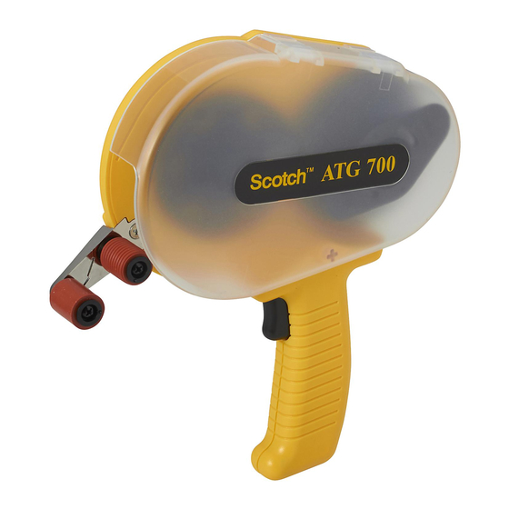 3M Scotch ATG700 Manual
