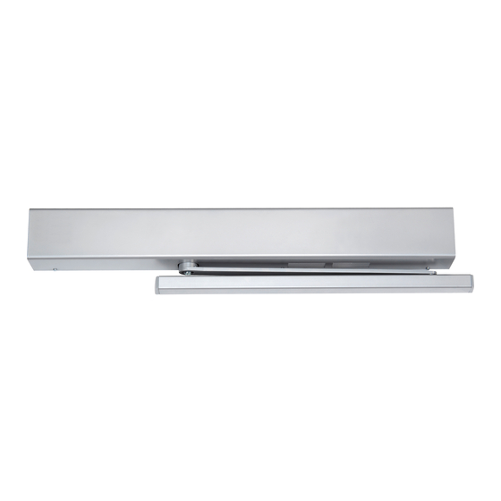 Rixson DE 6 PULL Installation Instructions