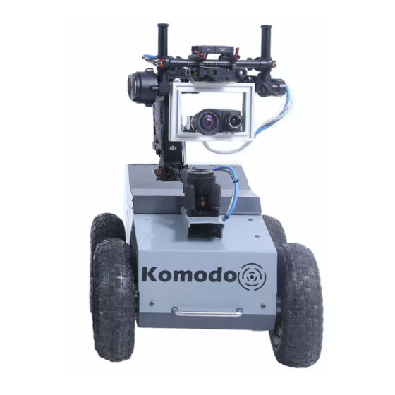 User Manuals: RoboTiCan Komodo Autonomous Mobile Robot