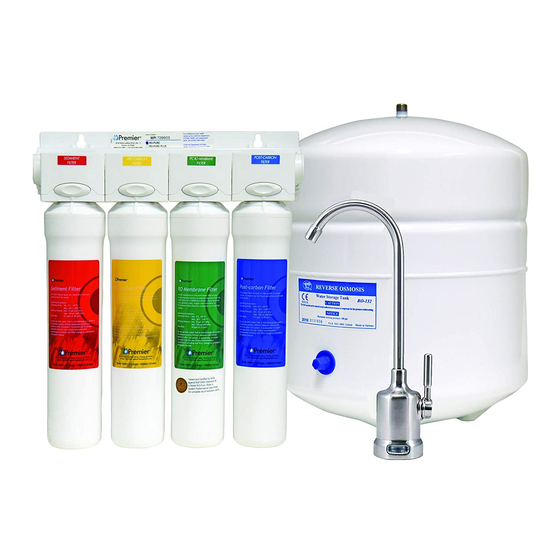 Watts Premier RO-PURE Installation, Operation And Maintenance Manual