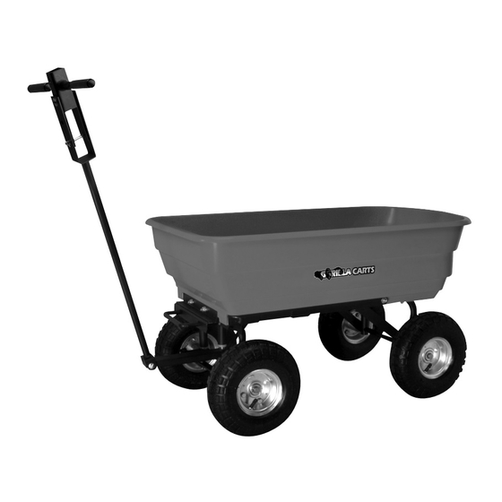 Gorilla Carts GOR200B-T Owner's Manual