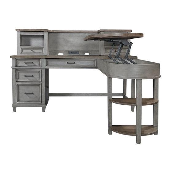 aspenhome I248-307-1 Assembly Instructions Manual