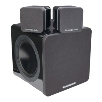 Cambridge Audio Minx S212 User Manual