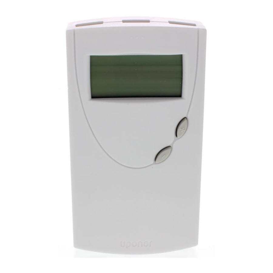 Wirsbo WT Series WT3- 3-Wire Thermostat Quick Start Manual