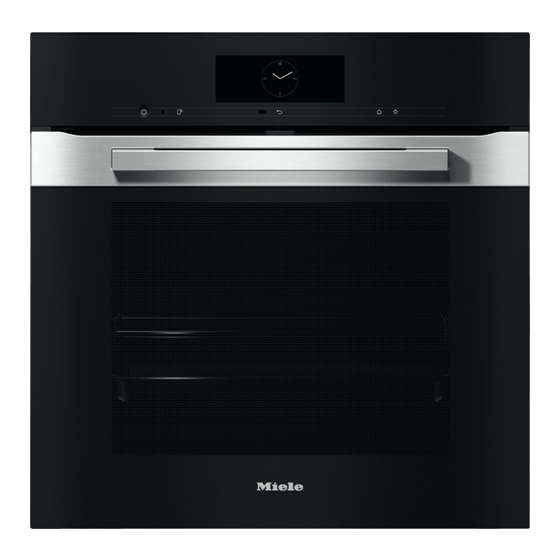 Miele H 7860 BP Operating And Installation Instructions