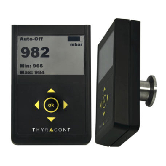 Thyracont VD810 Operating Instructions Manual
