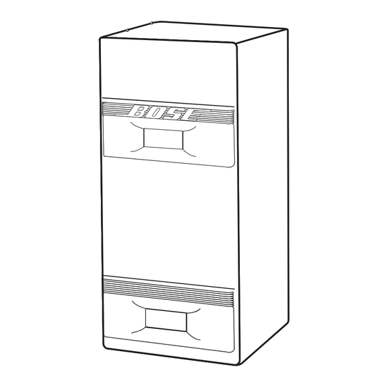 Bose Panaray® 502 Installation Manual