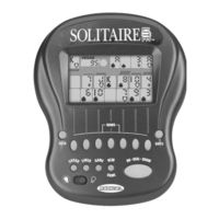 Radica Games Solitaire Lite 73016 Instruction Manual