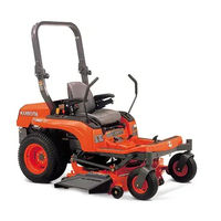 Kubota ZD221 Operator's Manual