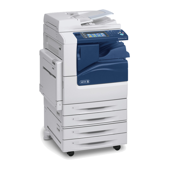 Xerox WorkCentre 7220 Quick Start Manual