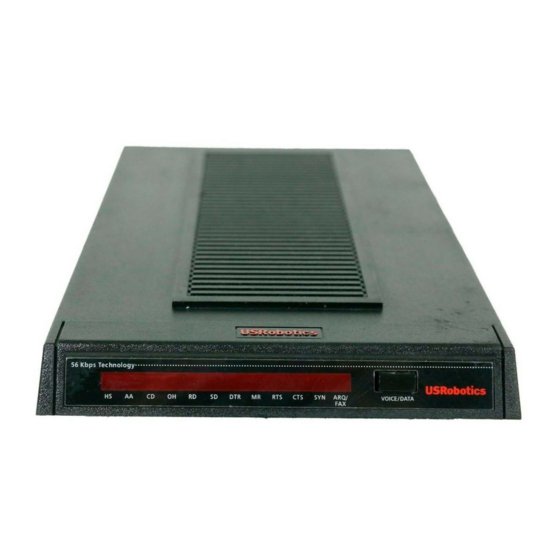 US Robotics Courier 56K 3453C Quick Installation Manual