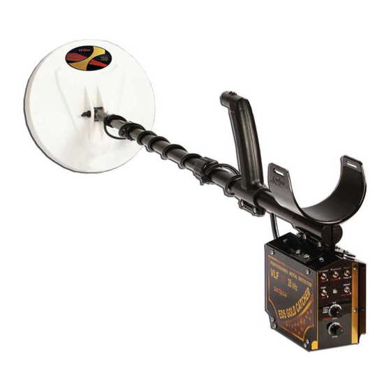 Detech EDS GOLD CATCHER Instruction Manual