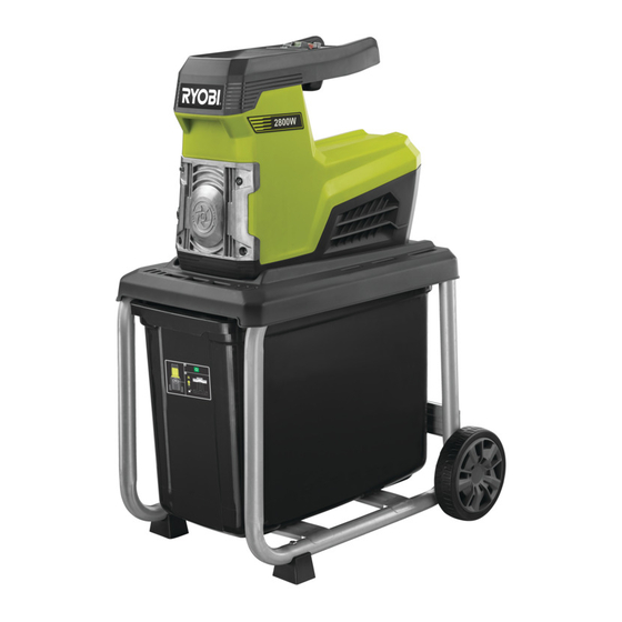 Ryobi RSH2845T Original Instructions Manual