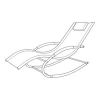 Lifestyle Solutions RELAX A LOUNGER Assembly Instructions Manual
