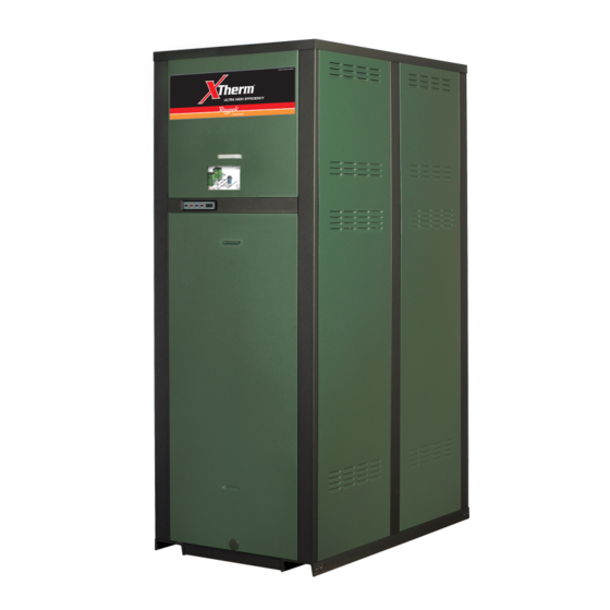 Raypak X-THERM 1005–2005 Installation & Operating Instructions Manual