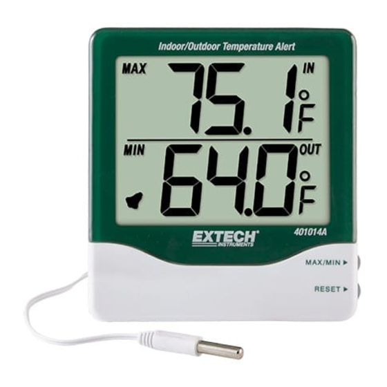 Extech Instruments 401014A User Manual