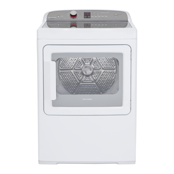 Fisher & Paykel DE7027J1US Service Manual
